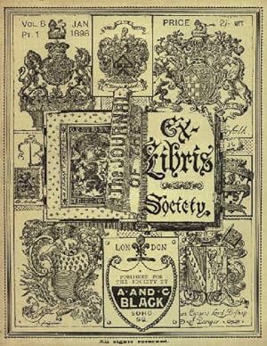 Journal of the Ex Libris Society. Vol. VIII. (January - December 1898) in 12 Lieferungen. Mit Fro...