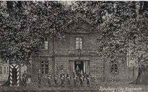 Bild des Verkufers fr Ratzeburg i. Lbg. Hauptwache. Ansichtskarte in schwarz-wei. zum Verkauf von Antiquariat Heinz Tessin