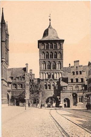 Image du vendeur pour Burgtor. Ansichtskarte in Lichtdruck. Ungelaufen. mis en vente par Antiquariat Heinz Tessin