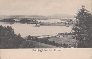 Der Staffelsee bei Murnau. Ansichtskarte in Lichtdruck. Ungelaufen.