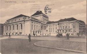 Immagine del venditore per Deutsches Opernhaus. Ansichtskarte in Lichtdruck. Abgestempelt Charlottenburg 18.05.1915. venduto da Antiquariat Heinz Tessin