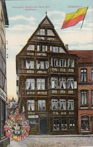 Bild des Verkufers fr Rolandstift, Historisches Haus 1611, Poststrasse. Ansichtskarte in farbigem Lichtdruck. Ungelaufen. zum Verkauf von Antiquariat Heinz Tessin