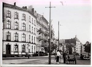 Eimsbütteler Straße (heute Budapester Straße). Original-Photoabzug.