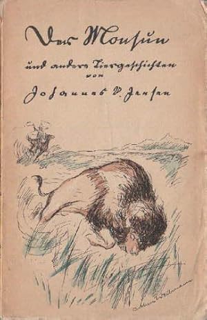 Imagen del vendedor de Der Monsun und andere Tiergeschichten. Mit Illustrationen von Arthur Wellmann. a la venta por Antiquariat Heinz Tessin