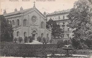 Residenz. Allerheiligen-Hofkirche. Ansichtskarte in Lichtdruck. Abgestempelt München 11.06.1909