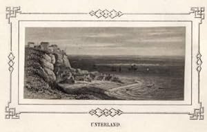 Bild des Verkufers fr Unterland. Stahlstich mit ornamentaler Bordre (von James Gray), zum Verkauf von Antiquariat Heinz Tessin