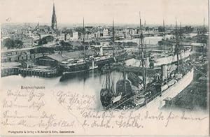 Bild des Verkufers fr Ansichtskarte in Lichtdruck. Abgestempelt Bremen 28.05.1901. zum Verkauf von Antiquariat Heinz Tessin