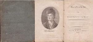 Seller image for Gedichte. Mit 1 gestochenem Portrt. for sale by Antiquariat Heinz Tessin