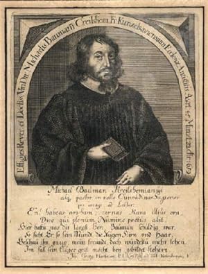 (1614 - 1668) evangelischer Theologe, 1636 Hofkaplan in Waldenburg, 1637 Pfarrer in Gnadenthal, 1...