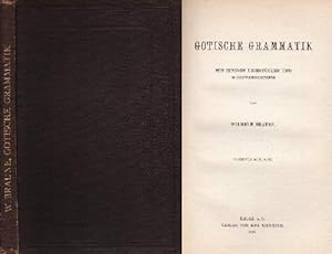 Seller image for Gotische Grammatik. Mit einigen Lesestcken und Wortverzeichnis. Siebente Auflage. for sale by Antiquariat Heinz Tessin
