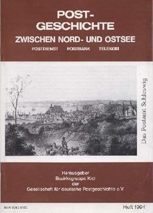 Seller image for zwischen Nord- und Ostsee. Herausgeber Bezirksgruppe Kiel der Gesellschaft fr deutsche Postgeschichte e.V., Heft 1994. Mit einigen Abbildungen. for sale by Antiquariat Heinz Tessin