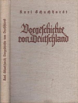 Seller image for Vorgeschichte von Deutschland. Zweite erneuerte und vermehrte Auflage. Mit 317 Abbildungen. for sale by Antiquariat Heinz Tessin