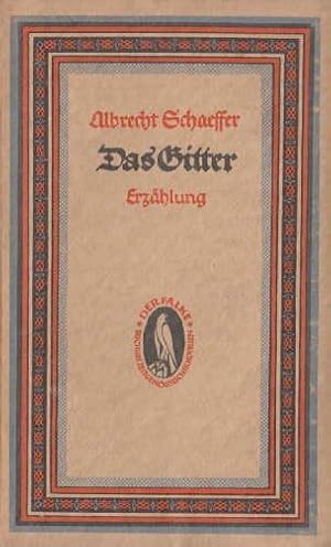 Seller image for Das Gitter. Erzhlung. for sale by Antiquariat Heinz Tessin