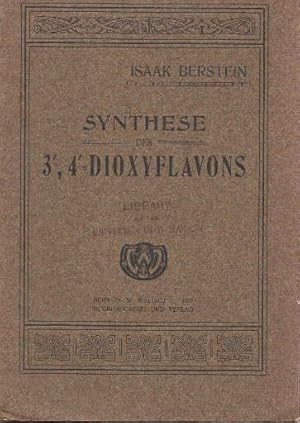 Synthese des 3 , 4 =Dioxyflavons. Inaugural-Dissertation. Mit einer mehrfach gefalteten Tabelle.