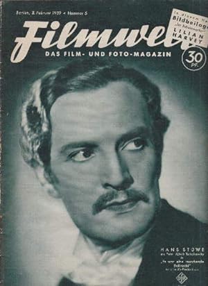 Das Film- und Foto-Magazin. Nummer 5. 3. Februar 1939. Mit sehr vielen Abbildungen.