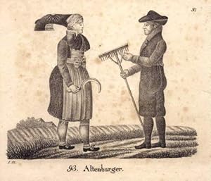 Altenburger. Lithographie aus : Neue Bildergallerie für die Jugend.