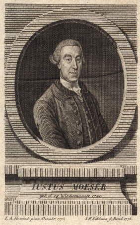 (1720 - 1794), Schriftsteller. Kupferstich von I.F.Schleuen nach E.A.Howind.