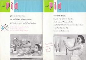 Werbeschrift für PID-Seife. Mit vielen Abbildungen und Illustrationen.