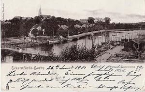 Bild des Verkufers fr Borby Panorama. Ansichtskarte in Lichtdruck. Abgestempelt Eckernfrde 26.06.1901. zum Verkauf von Antiquariat Heinz Tessin