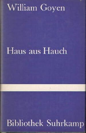 Bild des Verkufers fr Haus auch Hauch. bertragung und Nachwort von Ernst Robert Curtius. 1.-5. Tausend. zum Verkauf von Antiquariat Heinz Tessin