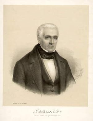 (17.01.1792 - 18.04.1855) Lithographie mit Tonplatte von Otto Speckter bei Charles Fuchs.