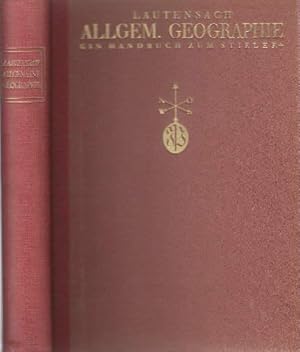 Immagine del venditore per Allgemeine Geographie zur Einfhrung in die Lnderkunde. Ein Handbuch zum Stieler. Mit 143 Figuren im Text. venduto da Antiquariat Heinz Tessin