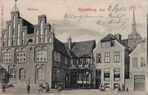 Bild des Verkufers fr Rathaus. Ansichtskarte in Lichtdruck. zum Verkauf von Antiquariat Heinz Tessin