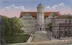Cassel. Hessisches Landesmuseum und Hauptwache. Ansichtskarte in farbigem Lichtdruck. Abgestempel...