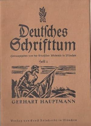 Bild des Verkufers fr Gerhart Hauptmann. zum Verkauf von Antiquariat Heinz Tessin