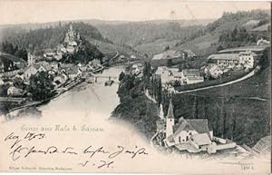 Gruss aus Hals bei Passau. Ansichtskarte in Lichtdruck. Unglaufen.