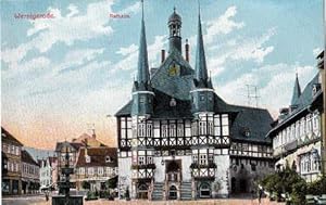 Seller image for Rathaus. Ansichtskarte in farbigem Lichtdruck. Ungelaufen. for sale by Antiquariat Heinz Tessin