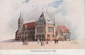 Image du vendeur pour Vaterlndisches Museum". Farbige Ansichtkarte nach einem Aquarell Ungelaufen. mis en vente par Antiquariat Heinz Tessin