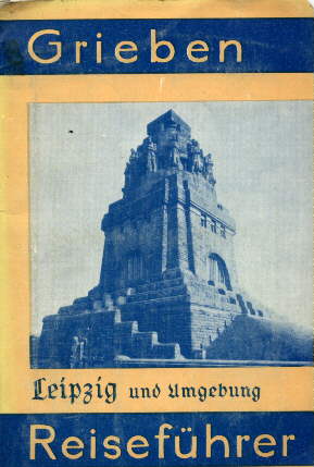 Leipzig und Umgebung mit Angaben für Automobilisten. 13. Auflage. Mit 4 Karten und 9 Abbildungen.