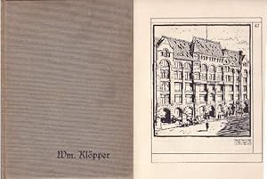 Gedenkbuch zum 75jährigen Bestehen des Geschäftshauses Wm.Klöpper Hamburg. Mit vielen Illustratio...