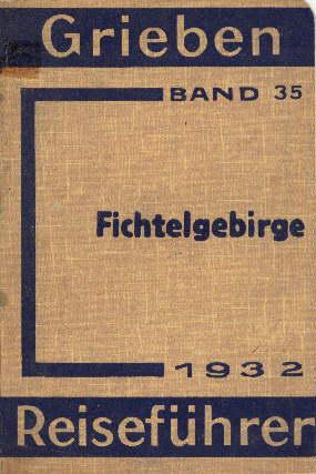 Imagen del vendedor de Fichtelgebirge. 21. Auflage. Mit 10 Karten. a la venta por Antiquariat Heinz Tessin