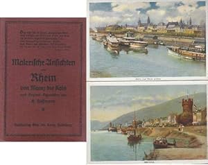 Malerische Ansichten vom Rhein von Manz bis Köln nach Original-Ölgemälden von H.Hoffmann.