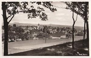 Gesamtansicht. Ansichtskarte in Photodruck. Abgestempelt Bad Steben 24.07.1942.