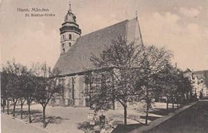 Image du vendeur pour St. Blasius-Kirche. Ansichtskarte in Lichtdruck. Ungelaufen. mis en vente par Antiquariat Heinz Tessin