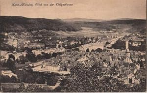 Image du vendeur pour Blick von der Tillyschanze. Ansichtskarte in Lichtdruck. Ungelaufen. mis en vente par Antiquariat Heinz Tessin