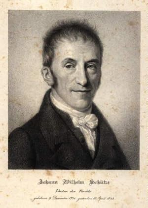 (09.12.1771 - 12.04.1823) Jurist und Senator in Hamburg. Lithographie beim Hamburger Steindruck. ...