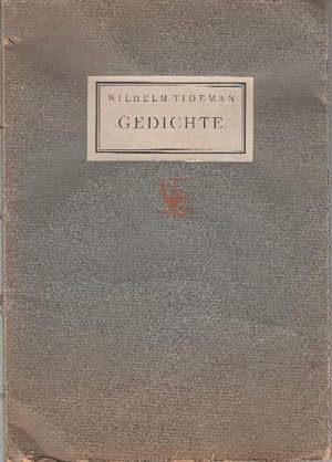 Image du vendeur pour Gedichte. mis en vente par Antiquariat Heinz Tessin