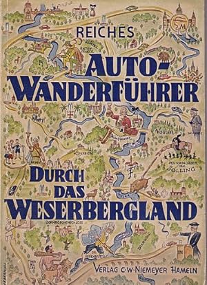 Reiches Auto-Wanderführer durch das Weserbergland und den Teuteburger Wald. Mit 1 großen Straßenk...