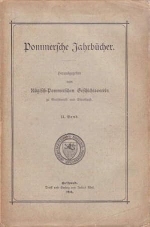 Herausgegeben vom Rügisch - Pommerschen Geschichtsverein zu Greifswald und Stralsund. 11.Band.