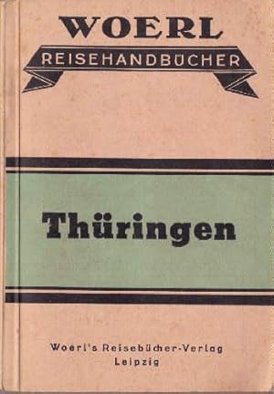 Imagen del vendedor de Illustrierter Fhrer durch Thringen. 11.Auflage. Mit 7 (statt 8) Karten und 15 Abbildungen. a la venta por Antiquariat Heinz Tessin