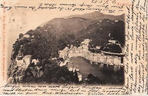 Bild des Verkufers fr Gesamtansicht. Ansichtskarte in Lichtdruck. Abgestempelt Nellagio 07.05.1903. zum Verkauf von Antiquariat Heinz Tessin