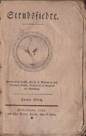 Imagen del vendedor de Strudsfiedere. (Straufedern). Forste Bind. Oversat af de Tydske. Mit gestochener Titelvignette. a la venta por Antiquariat Heinz Tessin