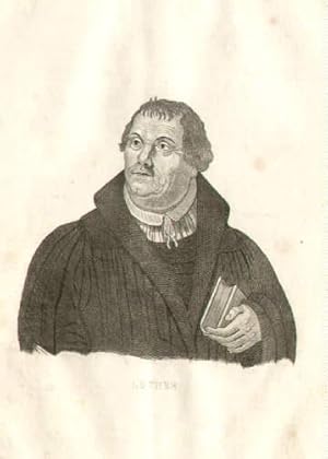 Bild des Verkufers fr dautscher evangelischer Theologe und Reformator. Dnischer Stahlstich. zum Verkauf von Antiquariat Heinz Tessin