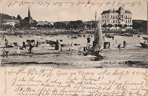 Bild des Verkufers fr Gruss aus Misdroy. Ansichtskarte in Lichtdruck. Abgestempelt Misdroy 21.02.1899. zum Verkauf von Antiquariat Heinz Tessin
