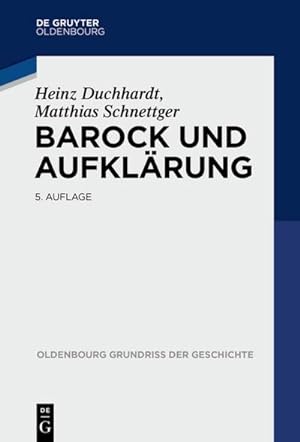 Immagine del venditore per Barock und Aufklrung venduto da BuchWeltWeit Ludwig Meier e.K.