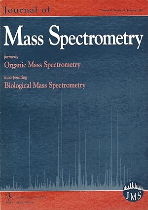 Immagine del venditore per Journal Of Mass Spectrometry: Volume 31, Number 1, 1996 venduto da BYTOWN BOOKERY